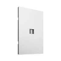 PLACA LUXURY CONTACTO RED LAN TIPO RJ45 CAT5 BLANCO APL-709