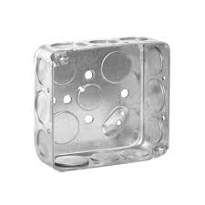 CAJA CUADRADA  3/4" (4X4) GALV