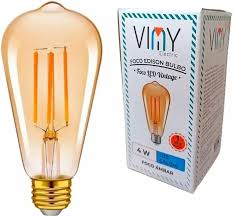 FOCO LED PERA TIPO VINTAGE 4W LC VINY