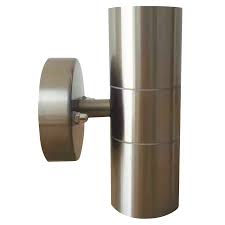 LAMPARA PARED CILINDRO DOBLE SATIN P/EXT SATCLP-2GU10 YEE